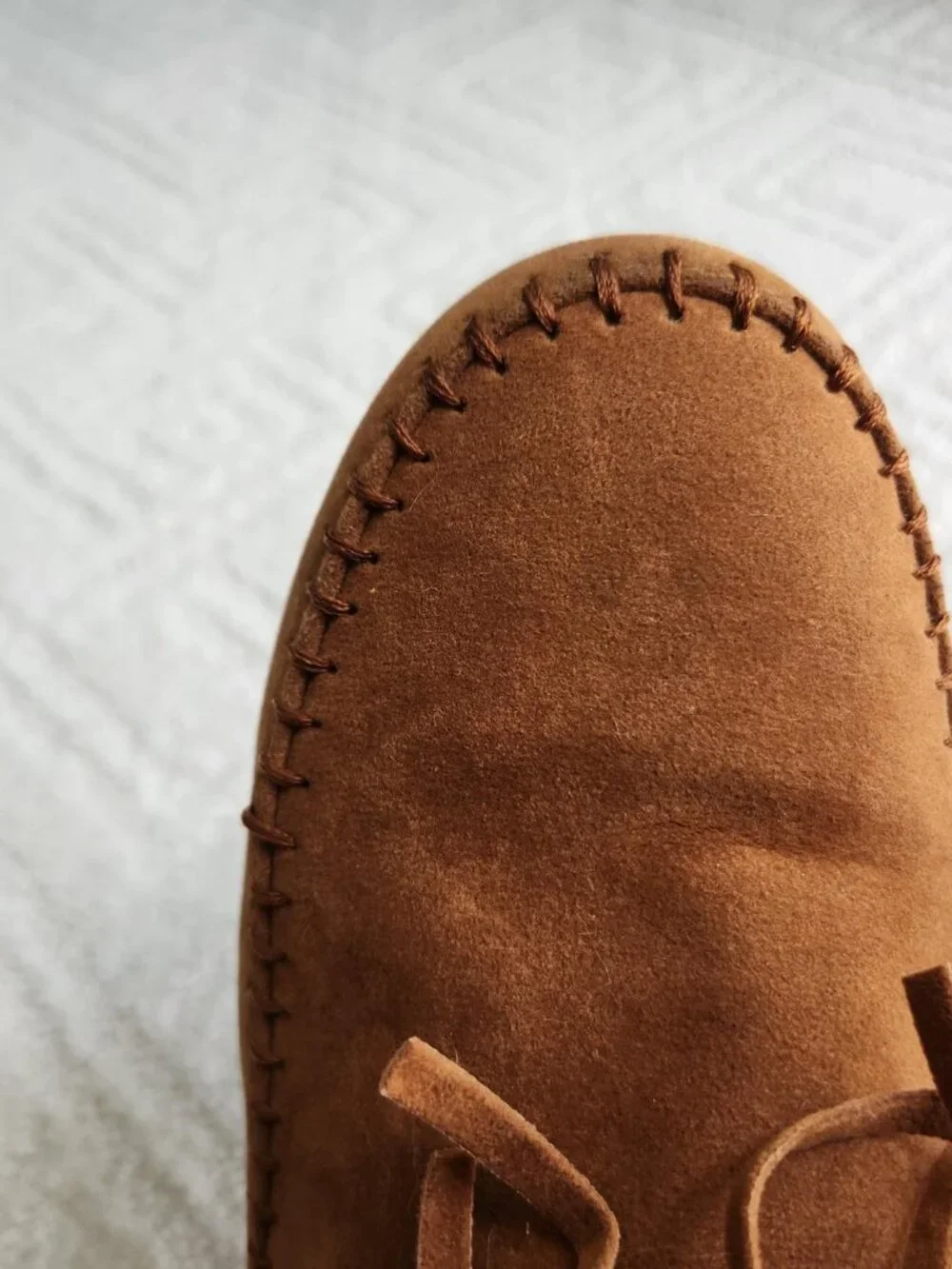 Fringe zip-on boots